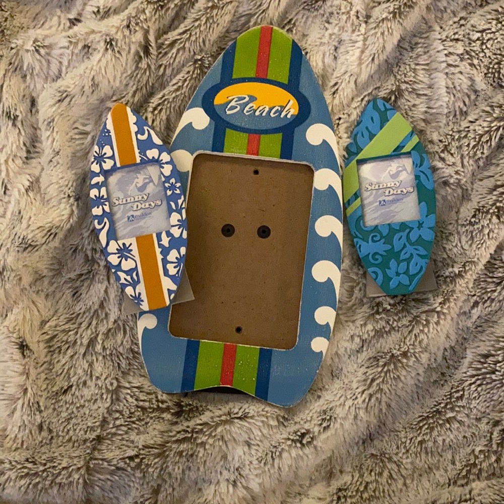 3 surfboard frames